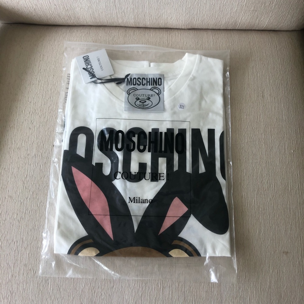 MOSCHINO Play boy print T-shirt